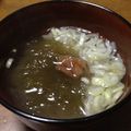 YUKIKI☆'s cooksnap of when they made 超スピード♪とろろ昆布のお吸い物.