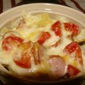 Satoco❋'s cooksnap of when they made 簡単！ポテトとウインナーのチーズ焼き.