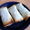 forbidden0's cooksnap of when they made 春巻きの皮でアップルパイ.