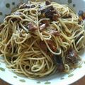 rinatu's cooksnap of when they made さんまの蒲焼パスタ.