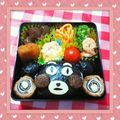 maina0408's cooksnap of when they made くまもんのお弁当☆.