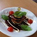まっく@料理勉強中's cooksnap of when they made 秋茄子とお肉のミルフィーユ.