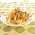 まんまるらあて's cooksnap of when they made ☆じゃがいもと豚肉のにんにく醤油炒め☆.