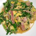 細雪里's cooksnap of when they made 手軽に～ニラとベーコンの炒めもの.