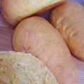 Ｊａｍ．'s cooksnap of when they made HBで♡ふわふわにんじんパン.