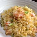 mixblues's cooksnap of when they made 簡単時短 えびレタスチャーハン.