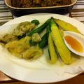 むちmuchiko's cooksnap of when they made クリームチーズIN花ズッキーニの天ぷら.