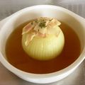 ケンヂpoker's cooksnap of when they made 玉ねぎまるごとスープ.
