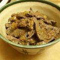 ふわふわふわふわ's cooksnap of when they made 常備菜＊牛レバーの味噌佃煮.
