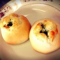 あおきなこ's cooksnap of when they made ふわふわもっちり☆とろ～りグラタンパン☆.