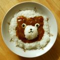 puniＫ's cooksnap of when they made ☆クマカレー☆.