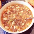 kuppy78's cooksnap of when they made 豆腐とひき肉のあんかけ煮.