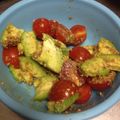 gorisunsun's cooksnap of when they made トマトとアボカドのゴマタップリサラダ♡.