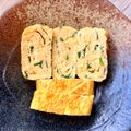 悠LOVE航's cooksnap of when they made 簡単☆夫考案♡ニラの卵焼き☆.