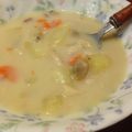 まめ's cooksnap of when they made クラムチャウダー　小麦粉不使用　　.
