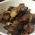 あけぐり's cooksnap of when they made 鶏レバーにんにく煮.