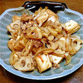 ようこレゴ's cooksnap of when they made 厚揚げとレンコンのうまいうまい炒め.
