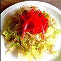 てけめけ's cooksnap of when they made ヘルシー！キャベツのおひたし紅生姜風味！.