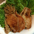 mitsuyasu's cooksnap of when they made これぞ黄金率！豚しょうが焼き.