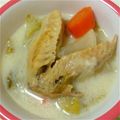 u35luv's cooksnap of when they made 圧力鍋で☆手羽先と冬野菜のまろやかスープ.