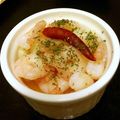 shinrimyu's cooksnap of when they made 小エビのアヒージョ.