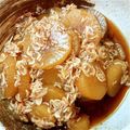 ぷてぃー's cooksnap of when they made 岡山の味　アミ大根　（要改良）.