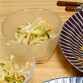 ひぽぽたむす's cooksnap of when they made もやしと胡瓜の胡麻酢和え♪.