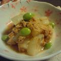 万華月's cooksnap of when they made とろとろ大根のツナあん.