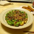 ひび稚魚's cooksnap of when they made 桜海老としし唐の卵焼き。.