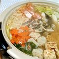 mufuron's cooksnap of when they made あっさり牡蠣鍋(o^－^o).