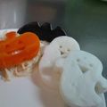 ☆ERI☆ERI☆'s cooksnap of when they made ハロウィンに♪はんぺんおばけ♪お弁当に♪.