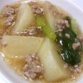 ゆみみみみみみ7's cooksnap of when they made やさしい味☆かぶのそぼろ煮.