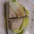 ぴんくすいか's cooksnap of when they made タジン鍋で☆白菜と豚肉の重ね蒸し.