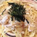 あかんちゃそ's cooksnap of when they made 濃厚！激ウマ！明太子クリームパスタ.