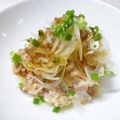 のんのんSTELLA's cooksnap of when they made ヘルシー！鮭の中骨缶の新玉ねぎのせ！.