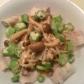 momosg's cooksnap of when they made 塩麹きのこのおろしポン酢和え.