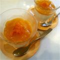 みぃあ's cooksnap of when they made 濃厚!!柿ソースパンナコッタ♪.