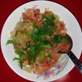 かつーーん's cooksnap of when they made 【副菜】トマトと大葉のサラダ.