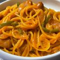 ★なみ☆'s cooksnap of when they made ワンポットパスタ☆ナポリタン。.
