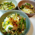 kurukurumin's cooksnap of when they made スナップエンドウとツナの洋風卵とじ.