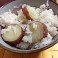 よっち9696's cooksnap of when they made 塩麹で＊さつま芋ごはん＊.