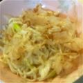 いけすだ's cooksnap of when they made しらすの焼きうどん.
