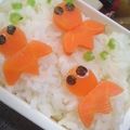 ぴっちい's cooksnap of when they made 簡単ワンポイントキャラ☆金魚ちゃん♪.