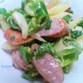 すいーぷりん's cooksnap of when they made セロリとソーセージのソテー.