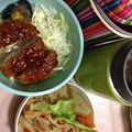 ＭＯＭＯパンダ's cooksnap of when they made まかない料理　メンチかつ丼.