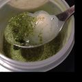 mayumily's cooksnap of when they made ぷるんっ片栗粉わらびもち☆＊緑茶シュガー.