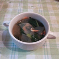 オレンジリング's cooksnap of when they made おダシが効いてる☆桜えびと小松菜のスープ.