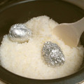Marrietty's cooksnap of when they made 簡単＊ゆで卵＊炊飯器に一緒にIN♪.