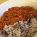 luna7777's cooksnap of when they made ヘルシー！！豆腐のトマトキーマカレー☆.
