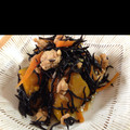 genz's cooksnap of when they made ひじきとかぼちゃの煮物.